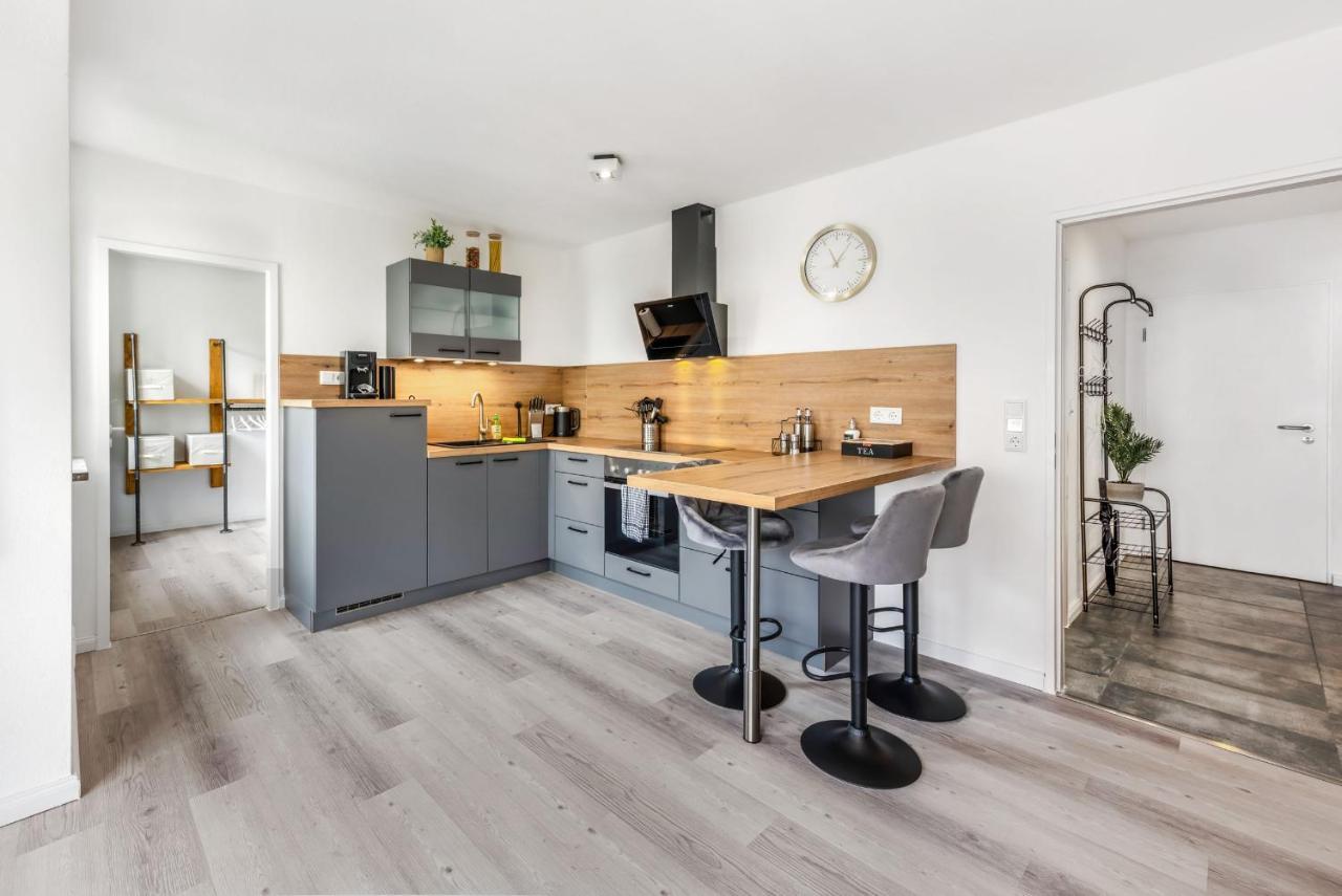 Cityoase Im Zentrum Mit 24-7 Self Check-In, Wlan & Smart Tv Kiel Eksteriør bilde